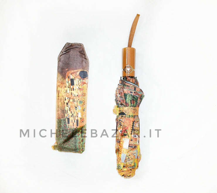 Ombrello pieghevole Klimt il Bacio