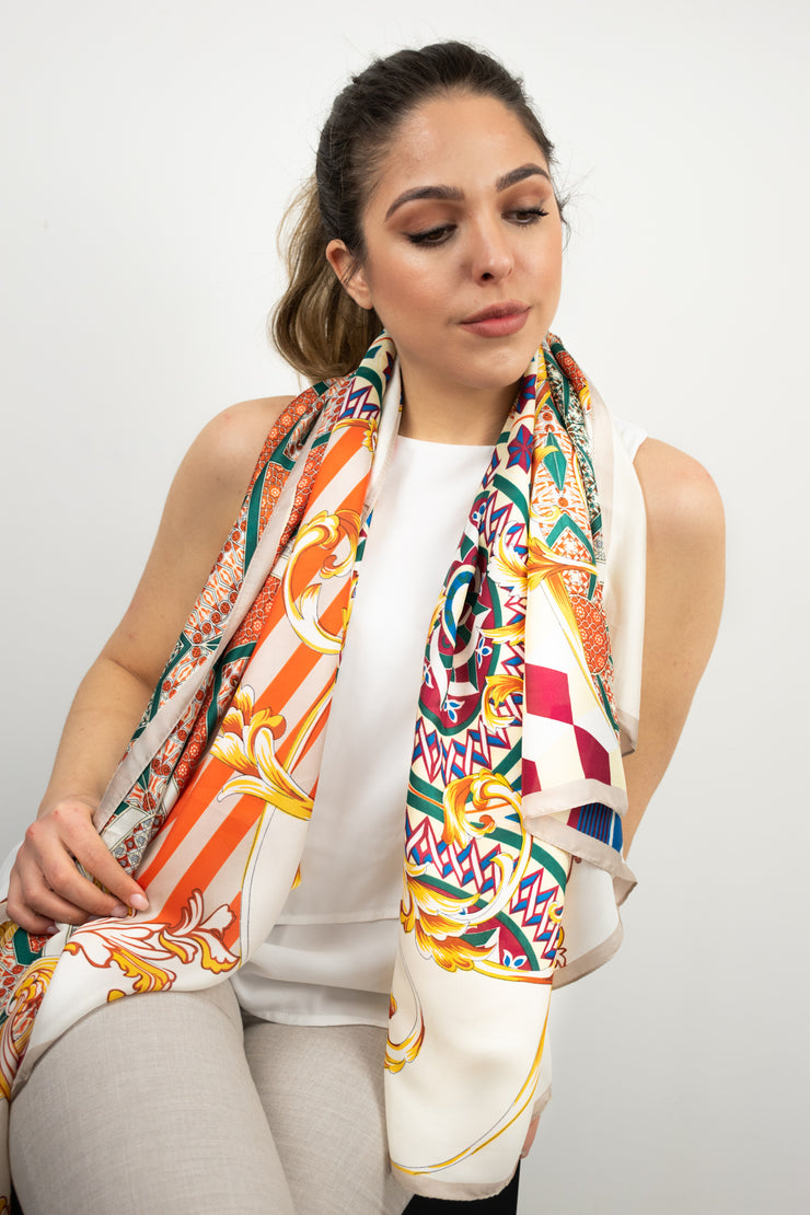 Foulard quadrato maxi Lory