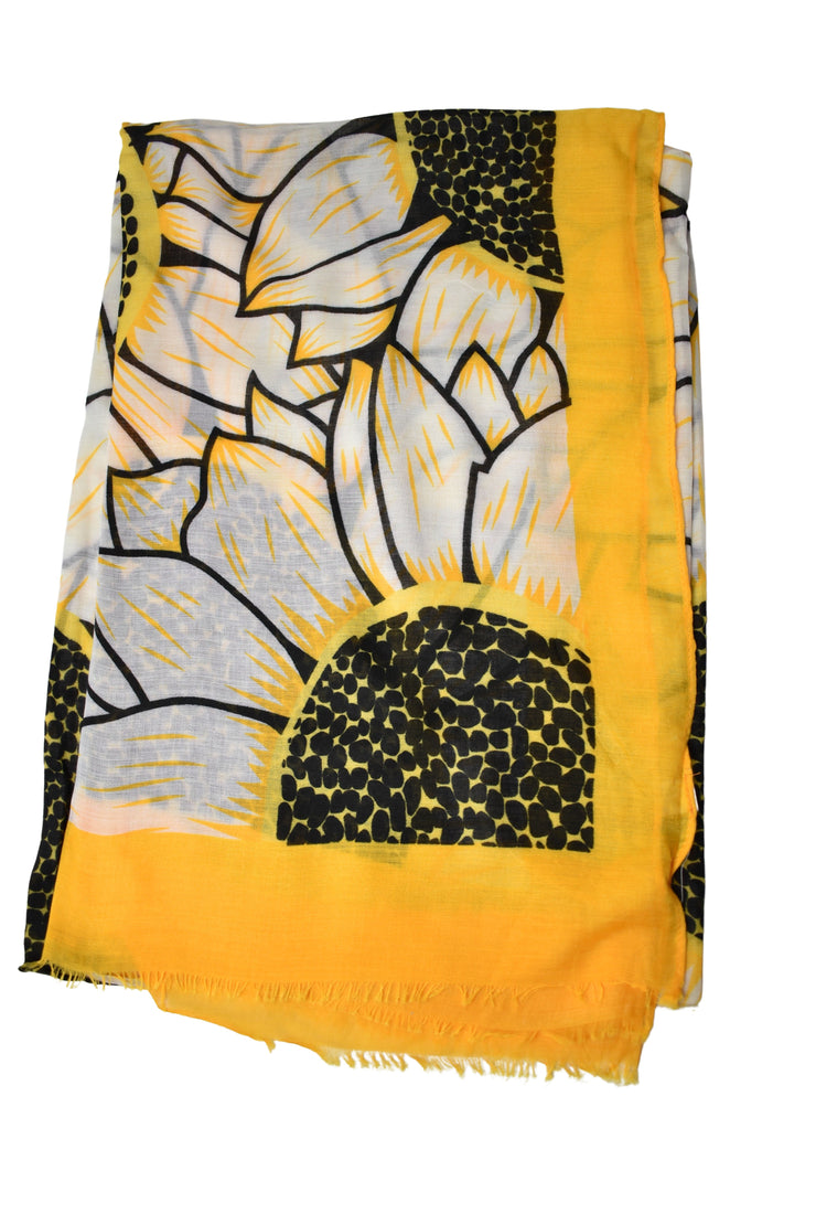 Foulard sunflowers