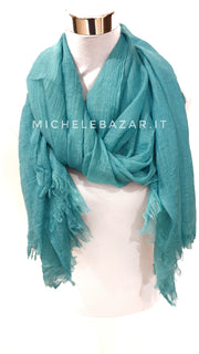 Pashmina/foulard Unisex con 40%Cashemere